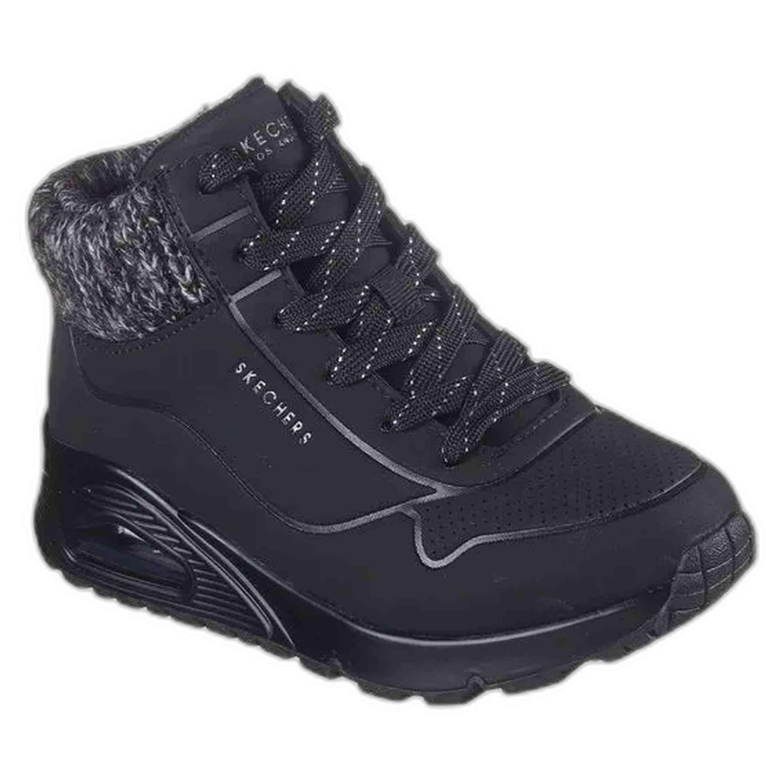 Baskets Skechers modèle 310566LBLK pour unisexe enfants 3/7