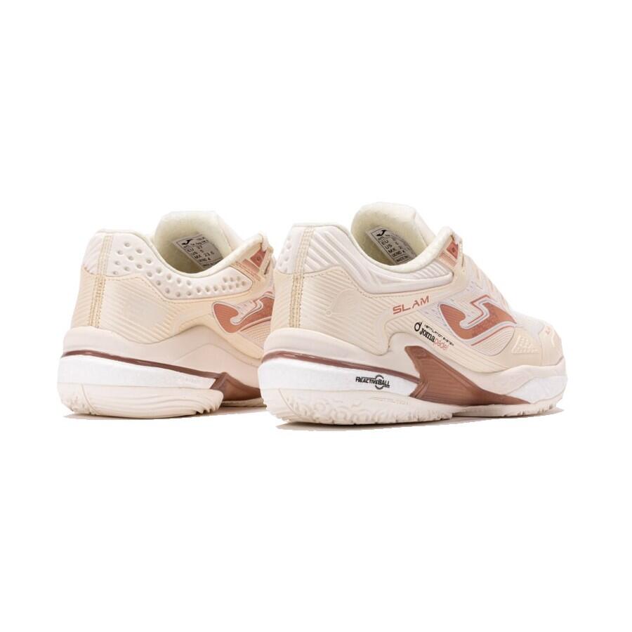 Sapatilhas Padel Mulher Joma Slam Lady 24 Bege 5/5