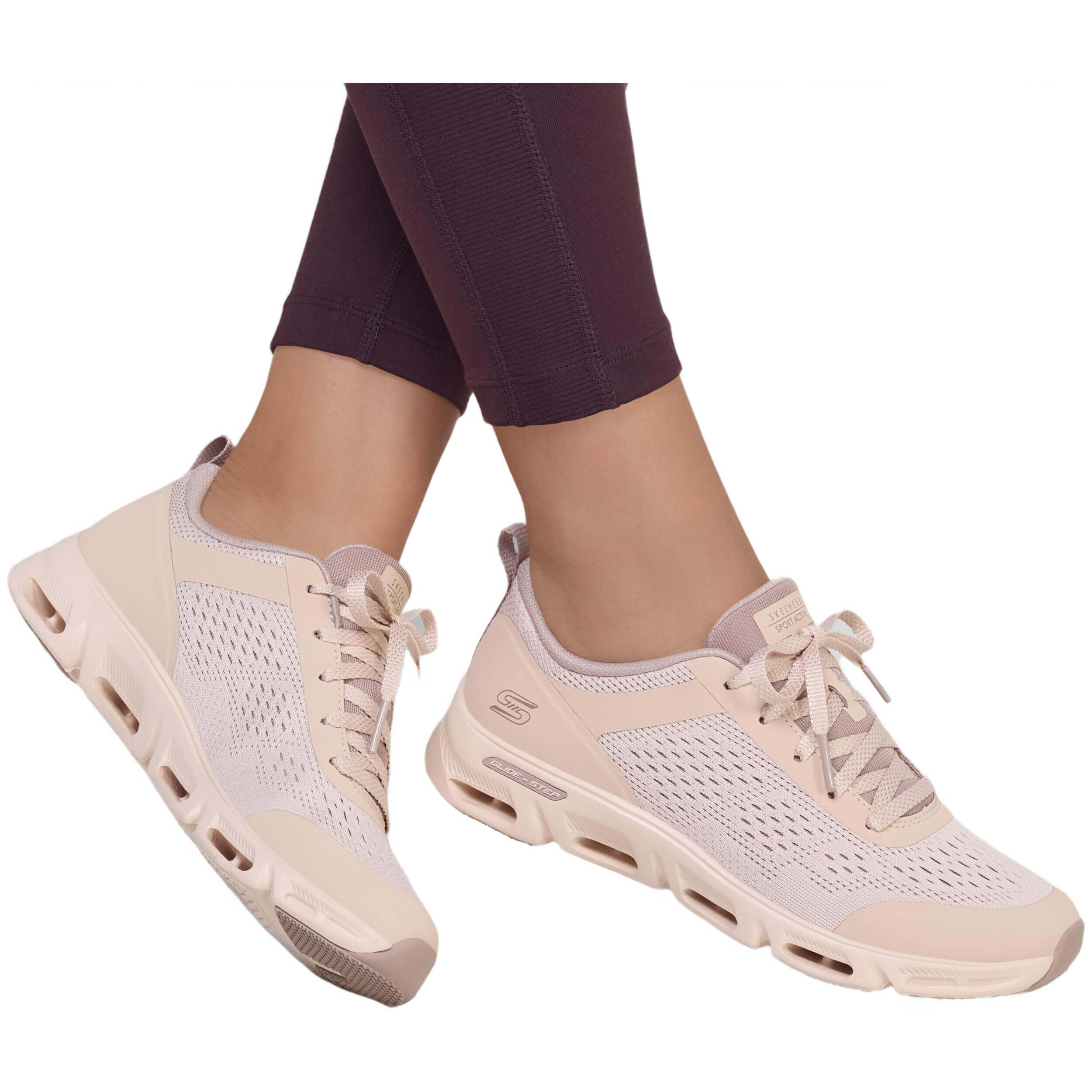 Baskets Skechers modèle 104607-NUDE pour femmes 2/5