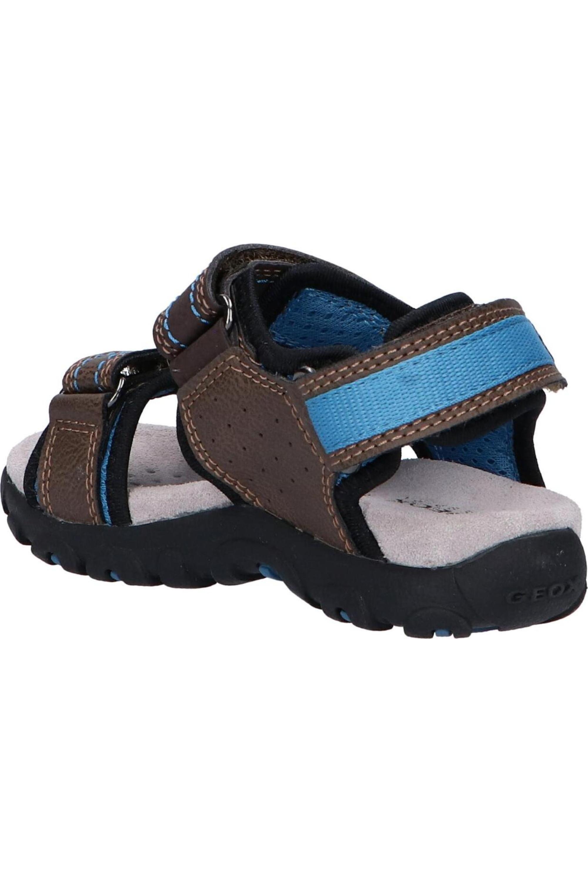 Sandales Geox Enfant Garçons J S. Strada A - Wax.Syn2+PR.DBK 5/5