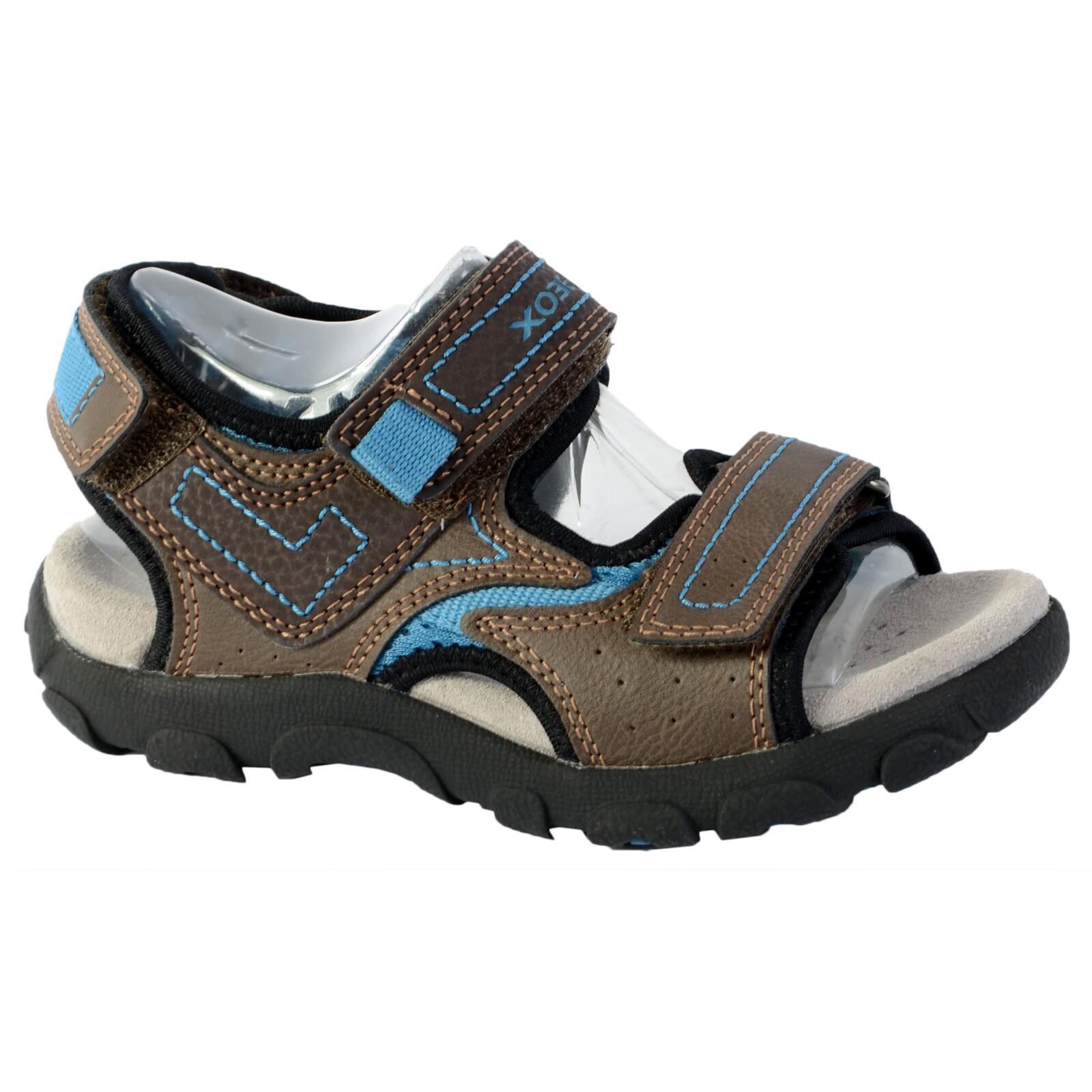 Sandales Geox Enfant Garçons J S. Strada A - Wax.Syn2+PR.DBK 2/5