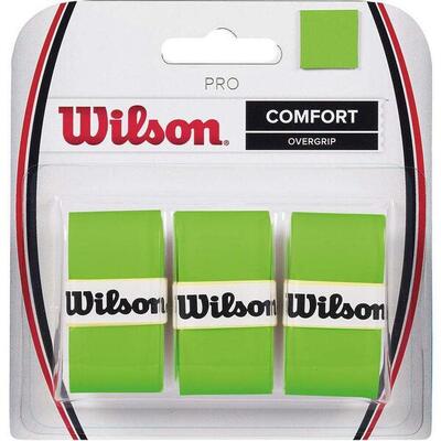 Pro comfort racket overgrip (set van 3) (lichtgroen)