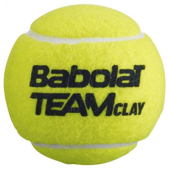Palline Da Tennis Misura Confezione 3 Babolat Team Clay Giallo