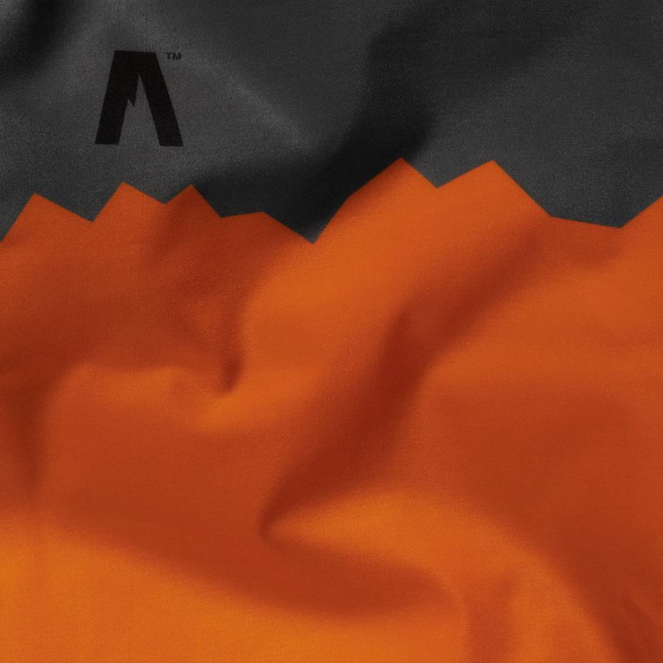 Mari Bandana (Oranje/Grijs) 3/4