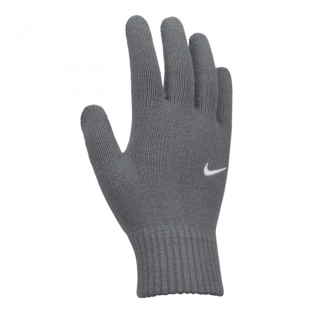 Childrens/Kids 2024 2.0 Knitted Swoosh Gloves (Grey) 3/3