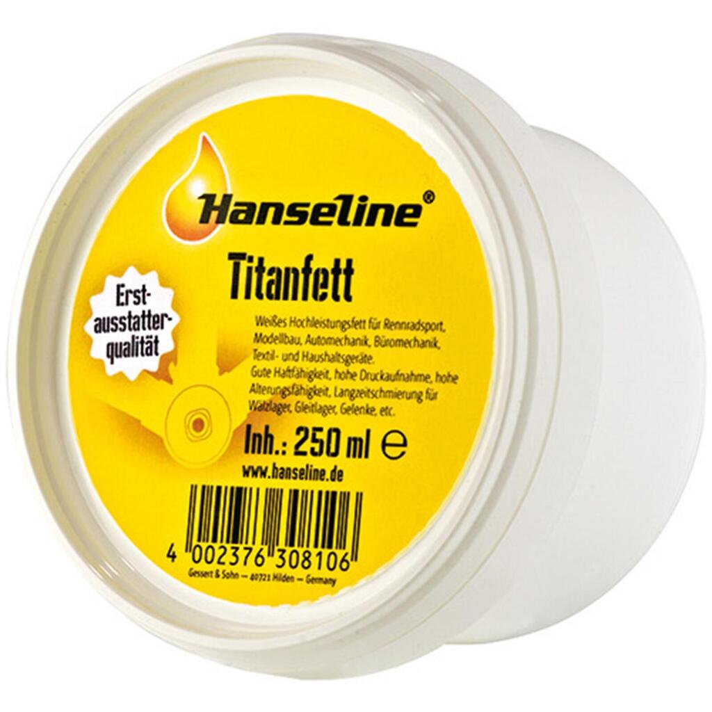 Hanseline Titanfett high-performance bicycle grease 250 ml