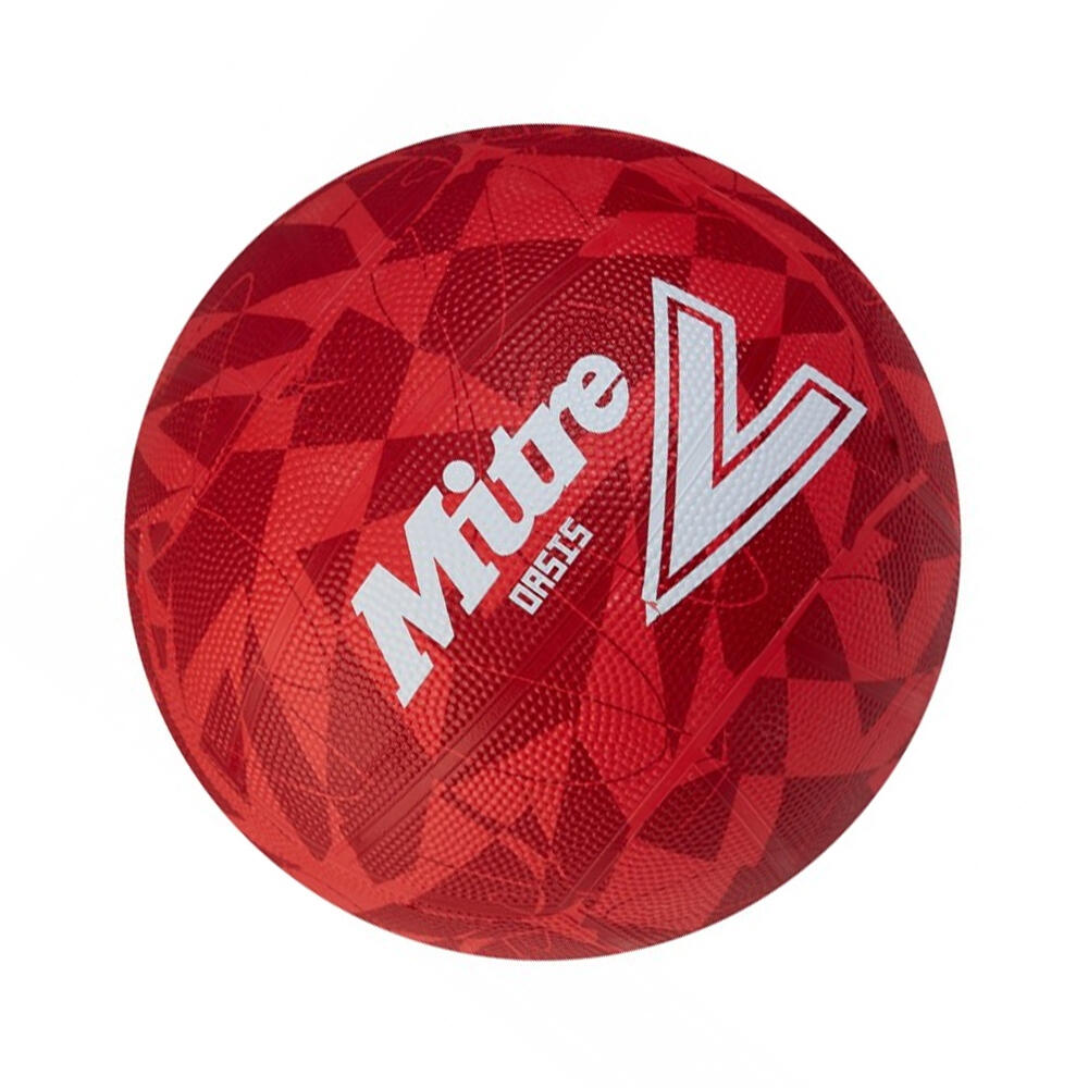 "Oasis" Netzball Damen und Herren Rot 2/2