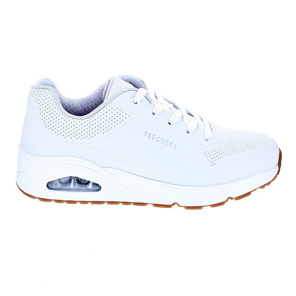 Buty na co dzień młodzieżowe SKECHERS UNO STAND ON AIR skóra