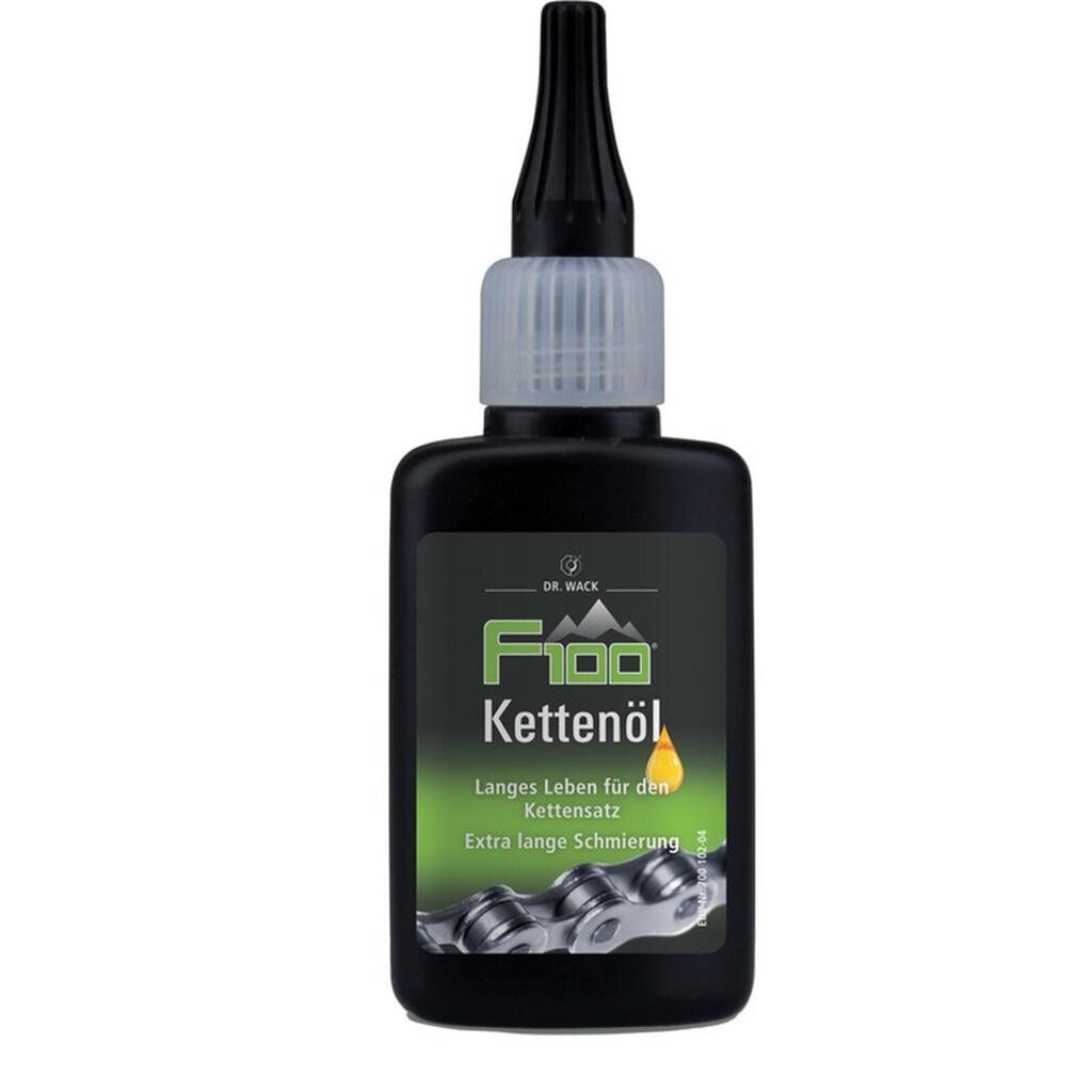 F100 Chain Oil 50 ml PTFE - Black Lubricant