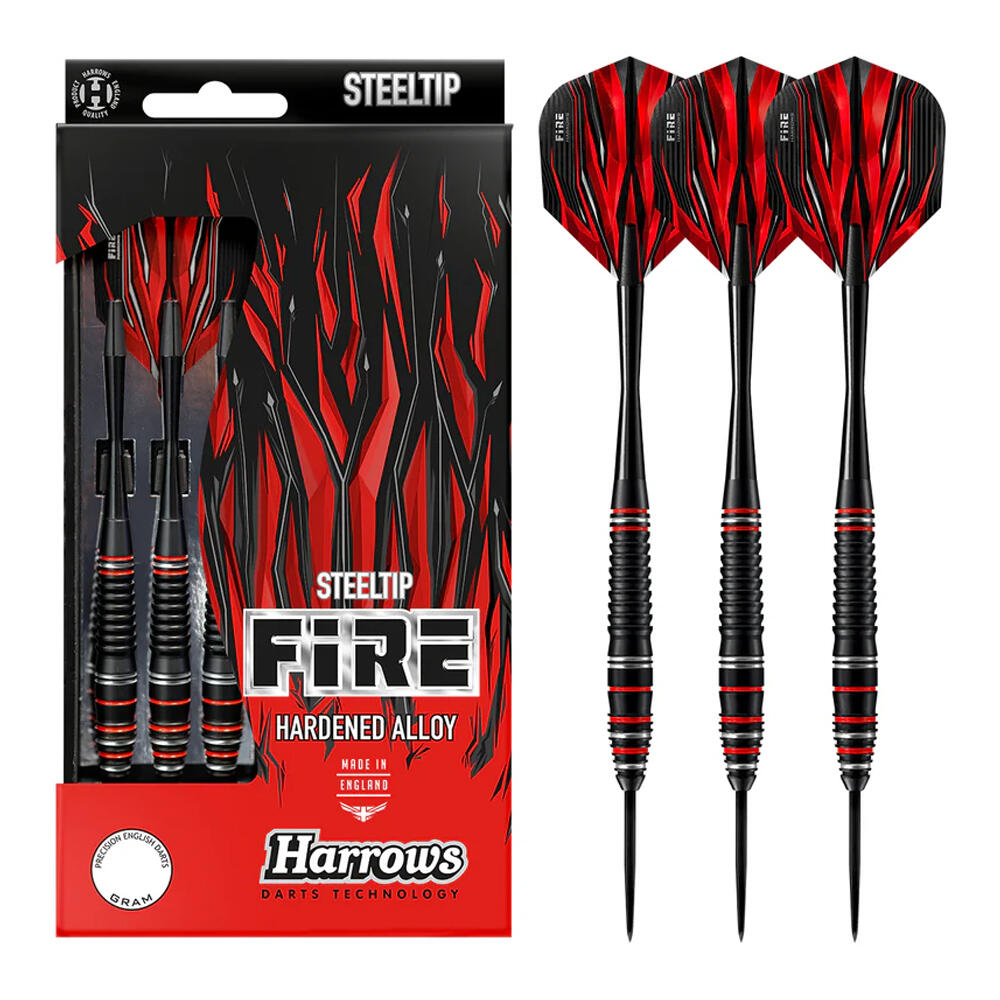 Fire 2024 Alloy Darts (Black/Red) 3/4