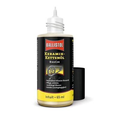 Ballistol Keramik Kettenöl BikeCer 65ml, Flasche, (D/EN)