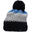 Gorro Velo Logótipo HJZ22 Preto / Azul / Cinzento