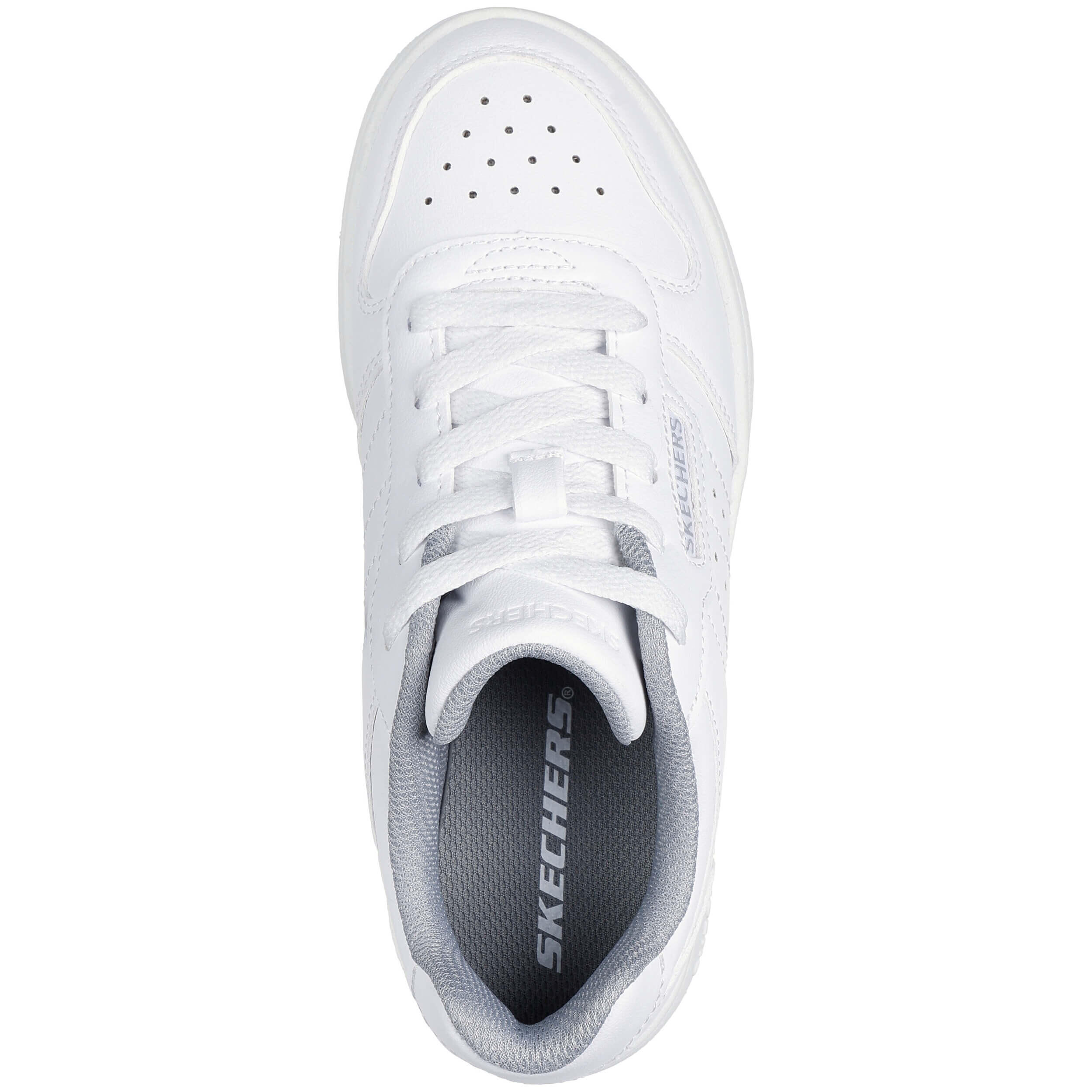 Baskets Skechers modèle 405639L-WHT pour unisexe enfants 2/5