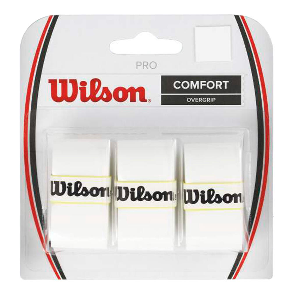 Wilson - Surgrip De Raquette Pro (blanc) - Grip - Blanc - Taille Unique - Decathlon