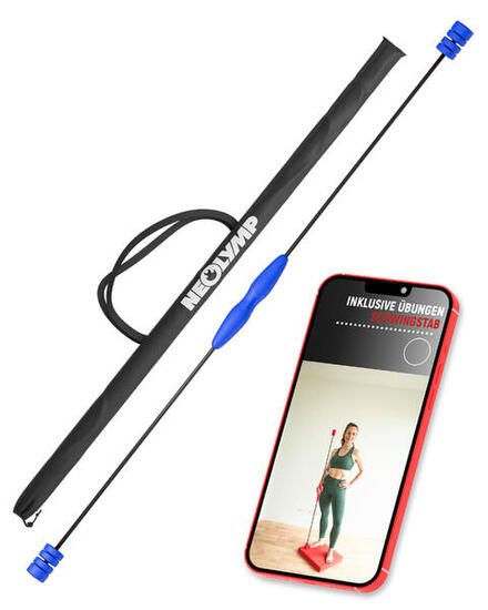 Barre flexible vibrante – Entraînement efficace pour renforcement musculaire