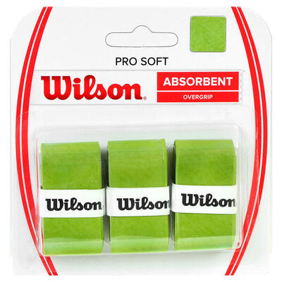 Pro absorberende racket overgrip (set van 3) (groen)