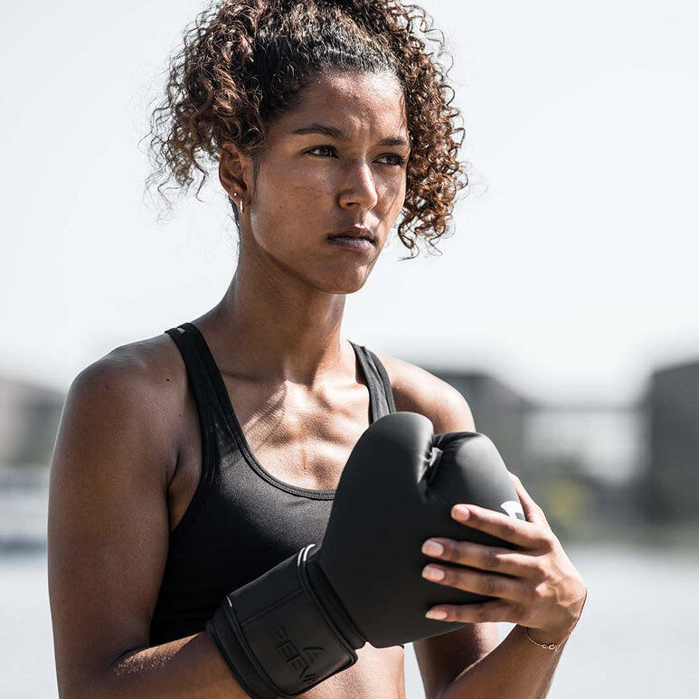 Bokshandsschoenen leer - Kickboxing Gear 3/5
