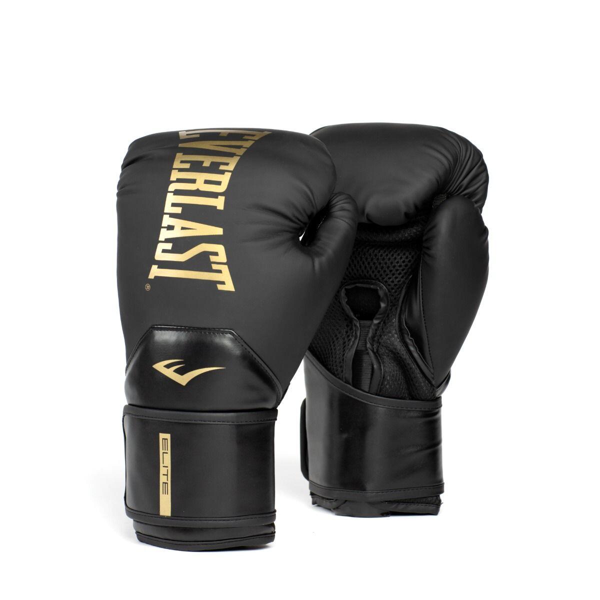 Boxhandschuhe – Elite 2 – Schwarz/Gold 2/2