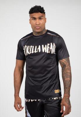 Clayton t-shirt - zwart/goud