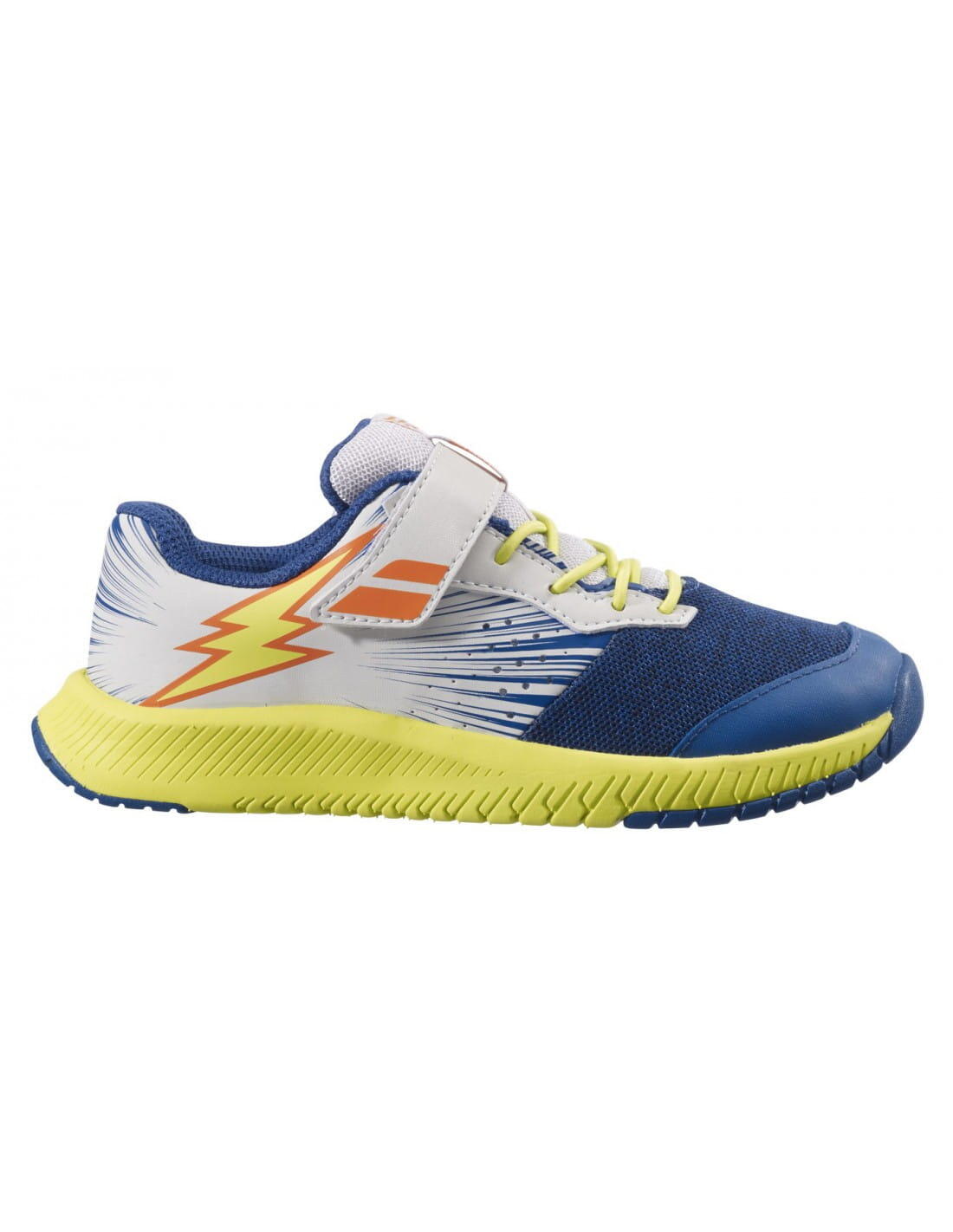 Chaussures Garçon Babolat Pulsion All Court Blanc Et Bleu 32s21518 4087 4/4