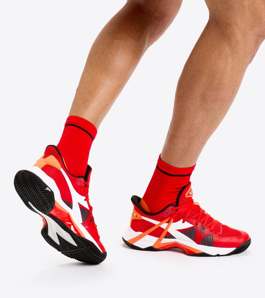 Buty męskie Diadora B.ICON CLAY red/white/black - 41