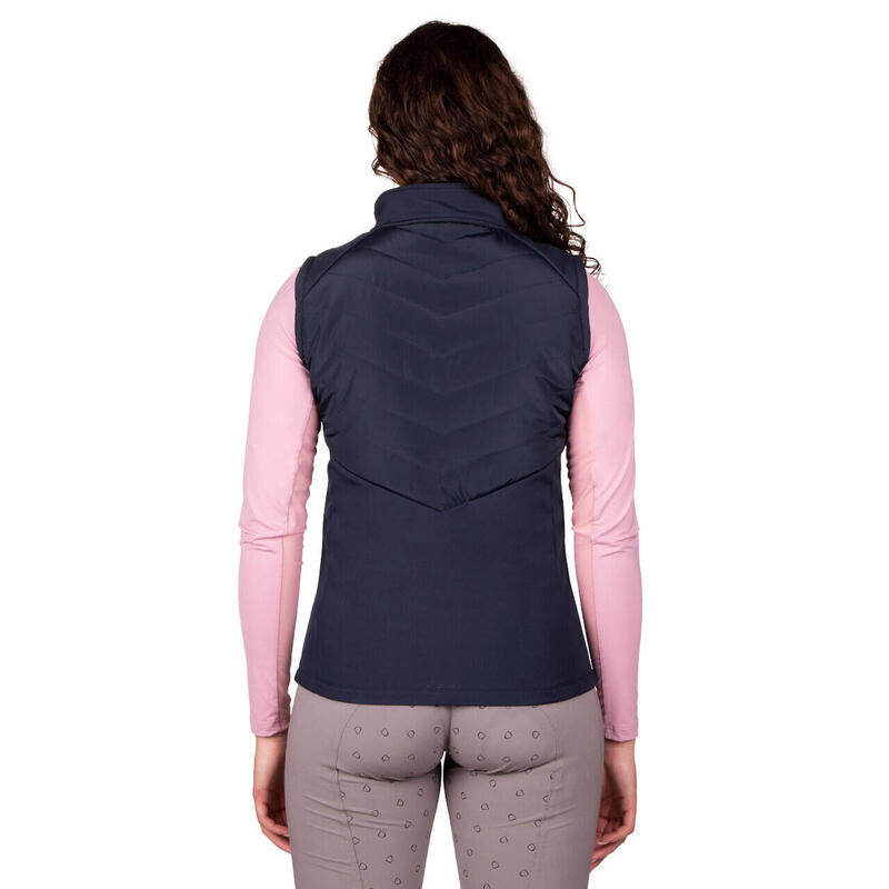 Veste sans manches équitation femme QHP Meave