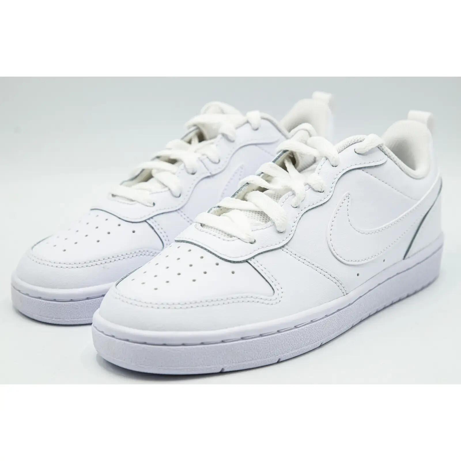 Baskets Nike Court Borough Low 2 GS, Blanc, Enfants 3/5