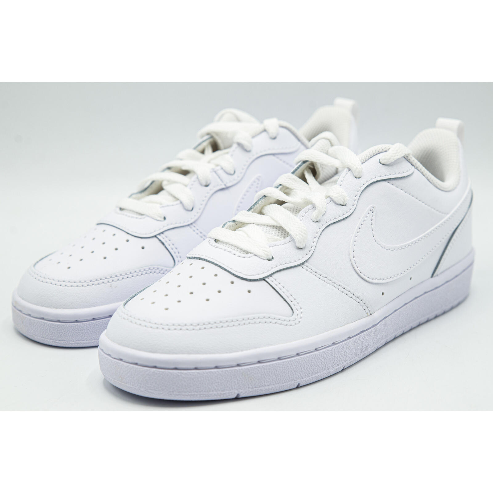 Baskets Nike Court Borough Low 2 GS, Blanc, Enfants 3/5