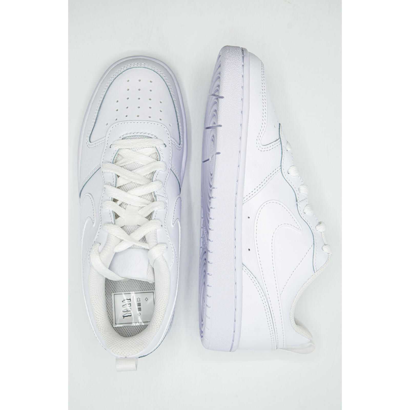 Baskets Nike Court Borough Low 2 GS, Blanc, Enfants 2/5