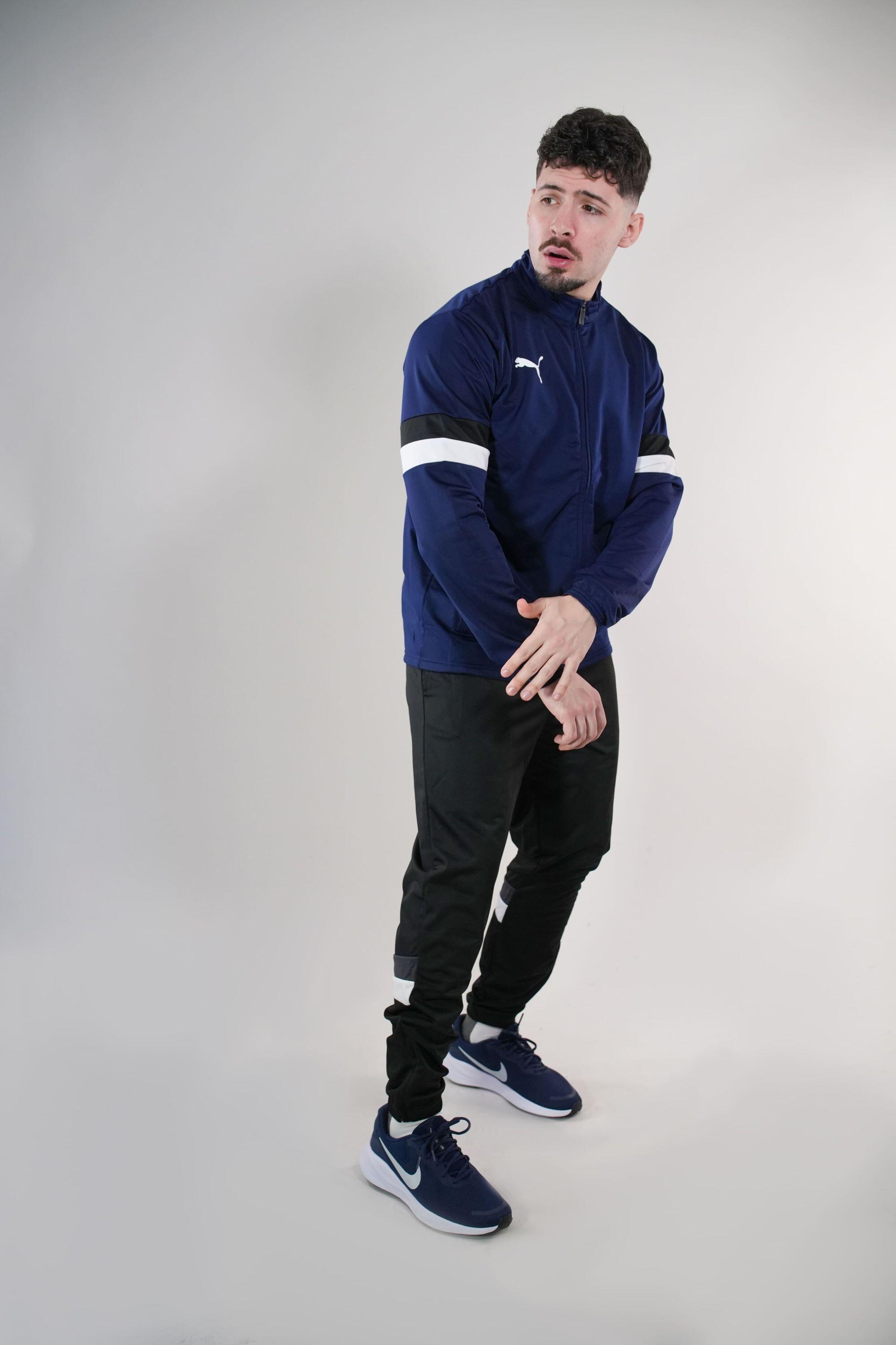 Donkerblauw / Zwart / Wit