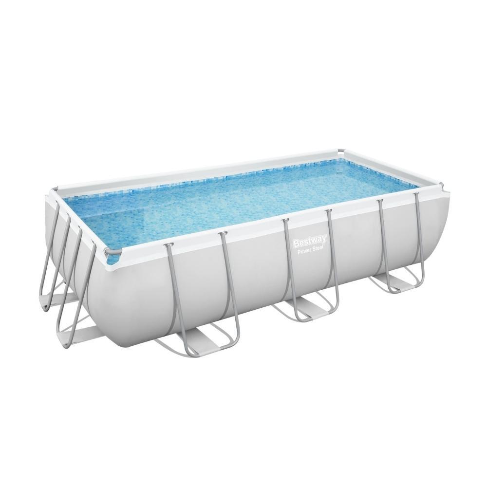 Bestway - Power Steel - Piscine tubulaire - 404x201x100 cm - Rectangulaire 3/7