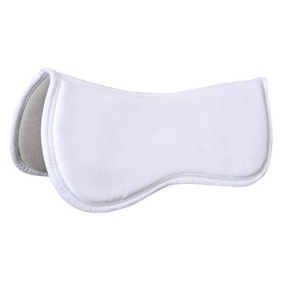 Imperial Riding Tapis de selle - Demi-tapis - Daim - Blanc