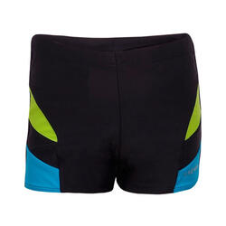 Short De Bain LENNY Garçon (Bleu Marine / Bleu / Orange)