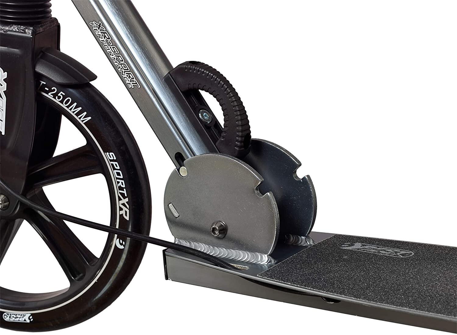 Best Sporting 30450 Scooter 250 Silber / Grau mit Handbremse 4/5