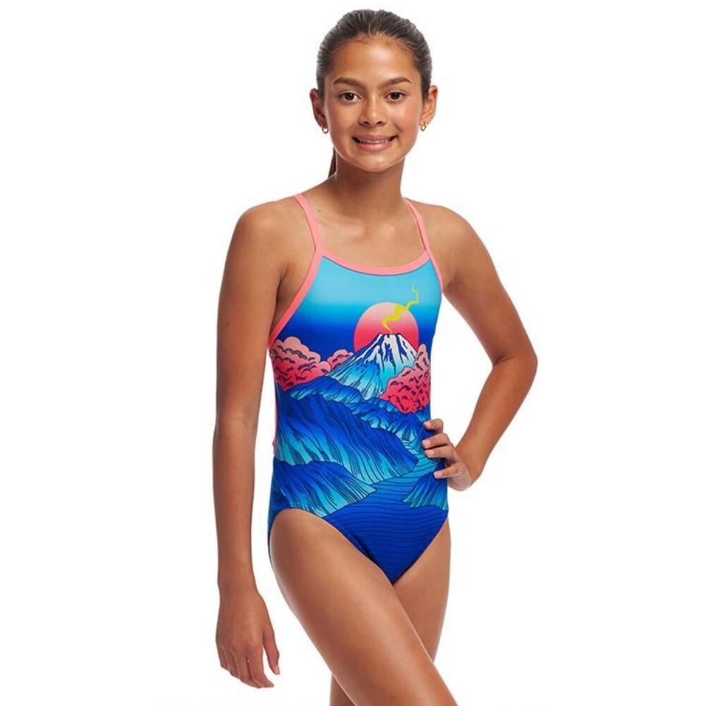Funkita Smoking Hot Badeanzug für Mädchen 2/4