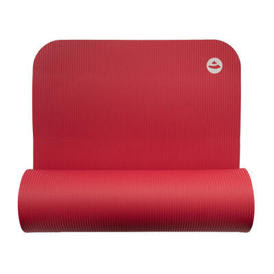 Gymnastikmatte für Fitness und Pilates schwarz | 190 x 80 x 1,5 cm