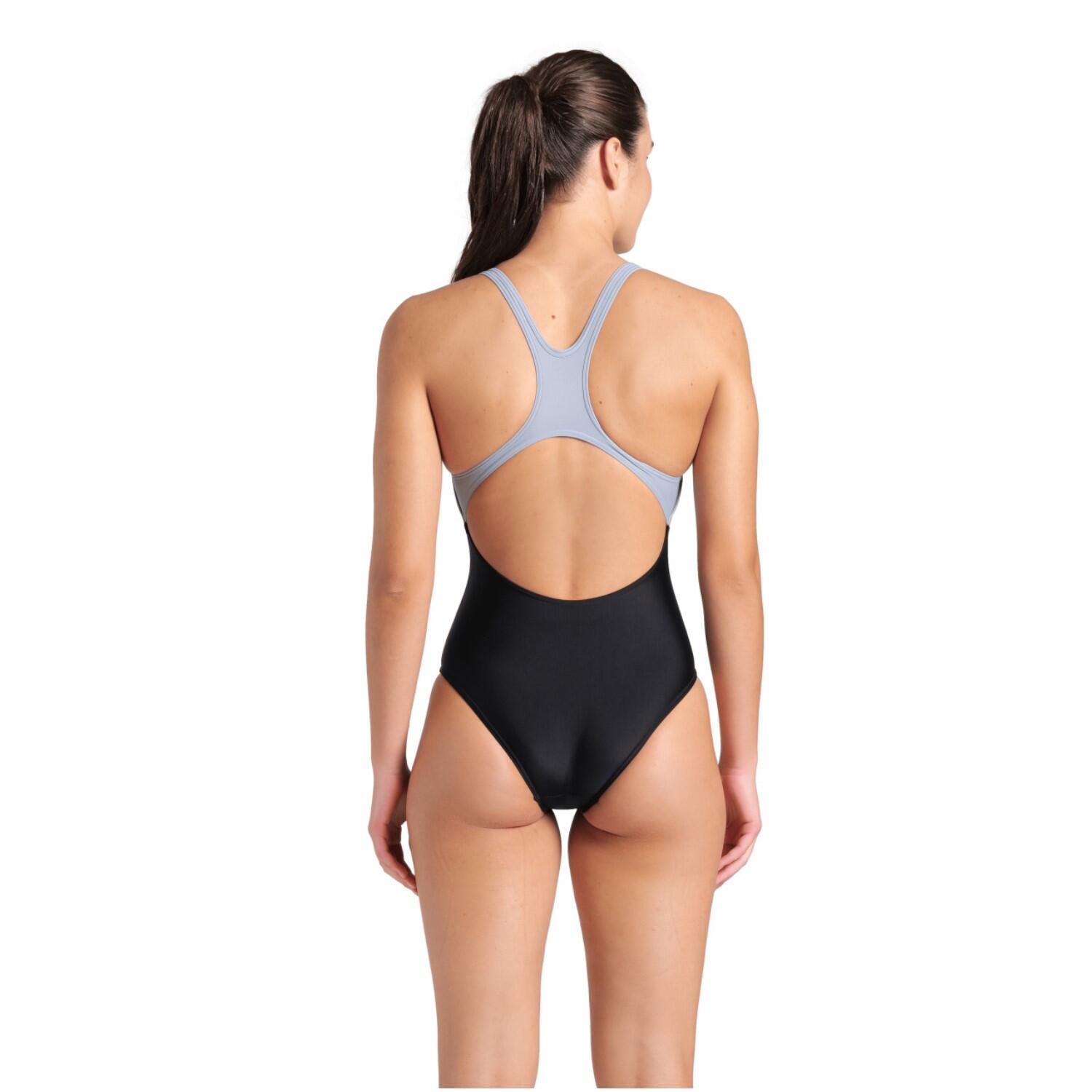 arena Stripe Badeanzug Pro Back für Damen 2/5