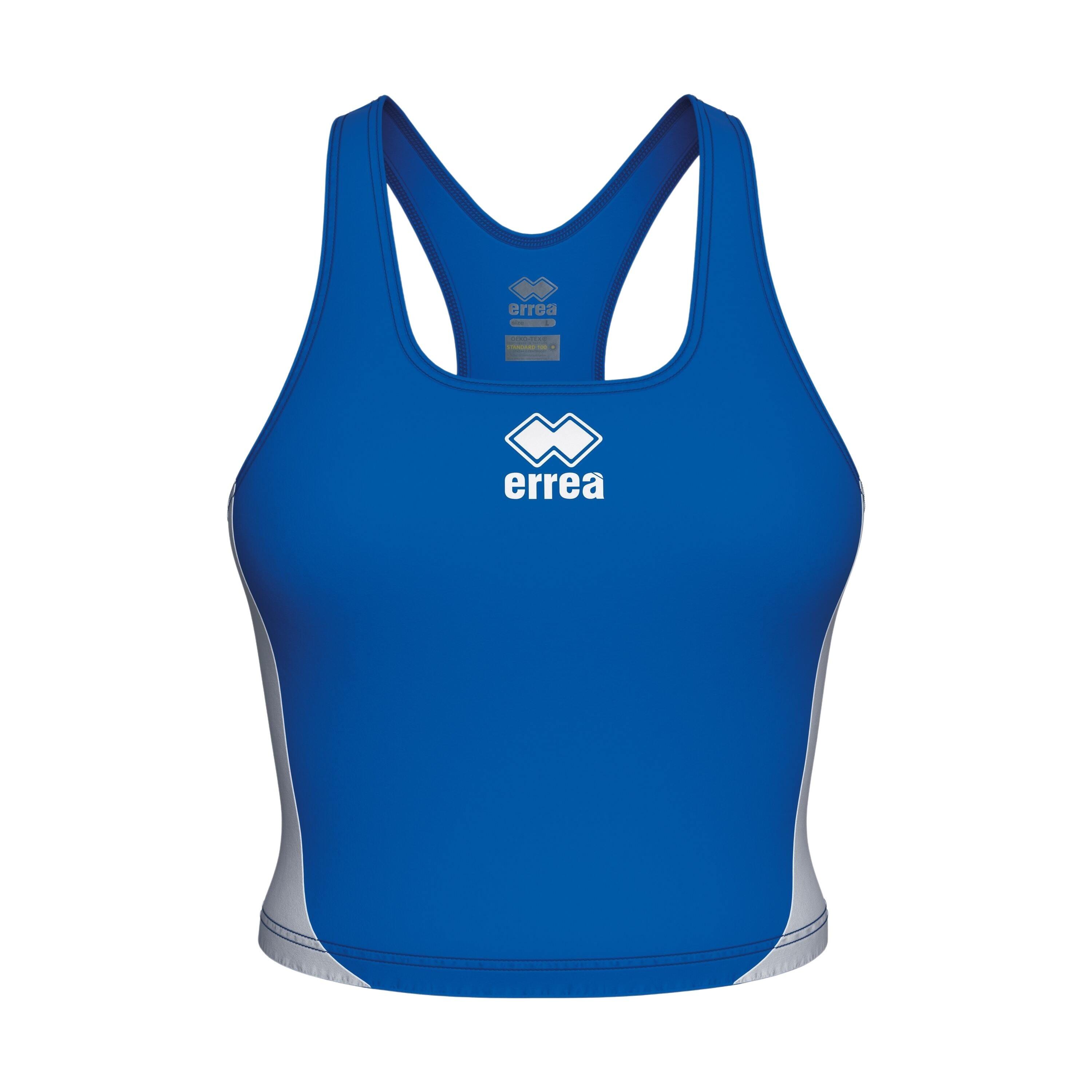 Errea - Brassière Femme Errea Elaine Extra - Soutien-gorge - Blanc|bleu - S - Decathlon