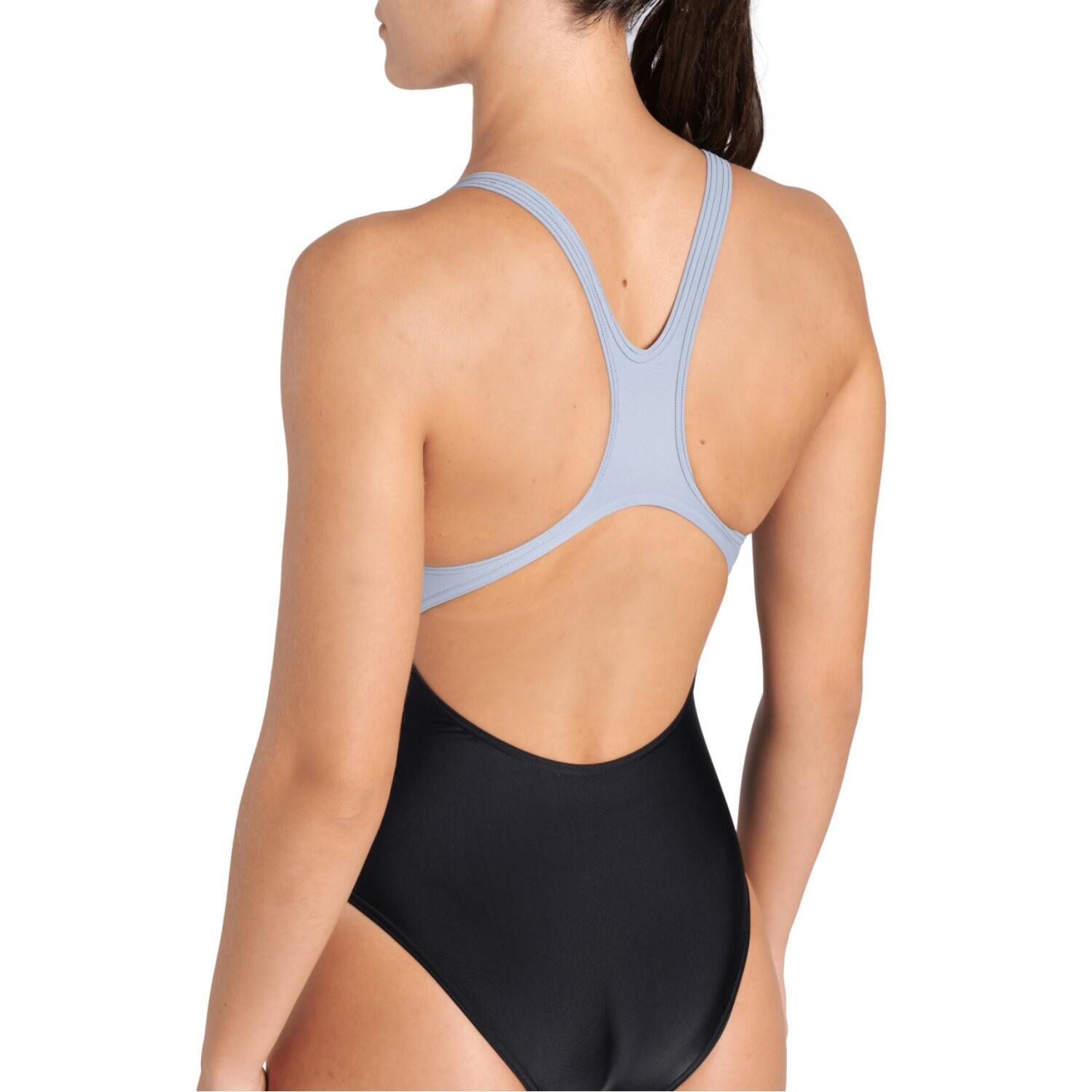 arena Stripe Badeanzug Pro Back für Damen 4/5