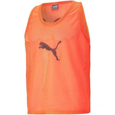 Heren bib tanktop (fluorescerend oranje)