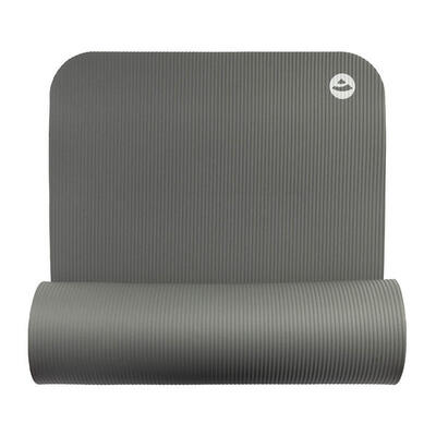 Gymnastikmatte für Fitness und Pilates schwarz | 190 x 80 x 1,5 cm