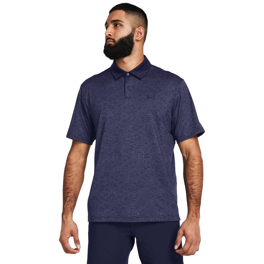 Under Armour T2G Printed-Polo Midnight Navy 3/5