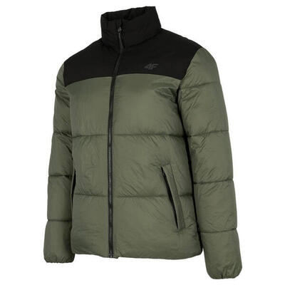 Heren h4z22 gewatteerde jas (groen, zwart)