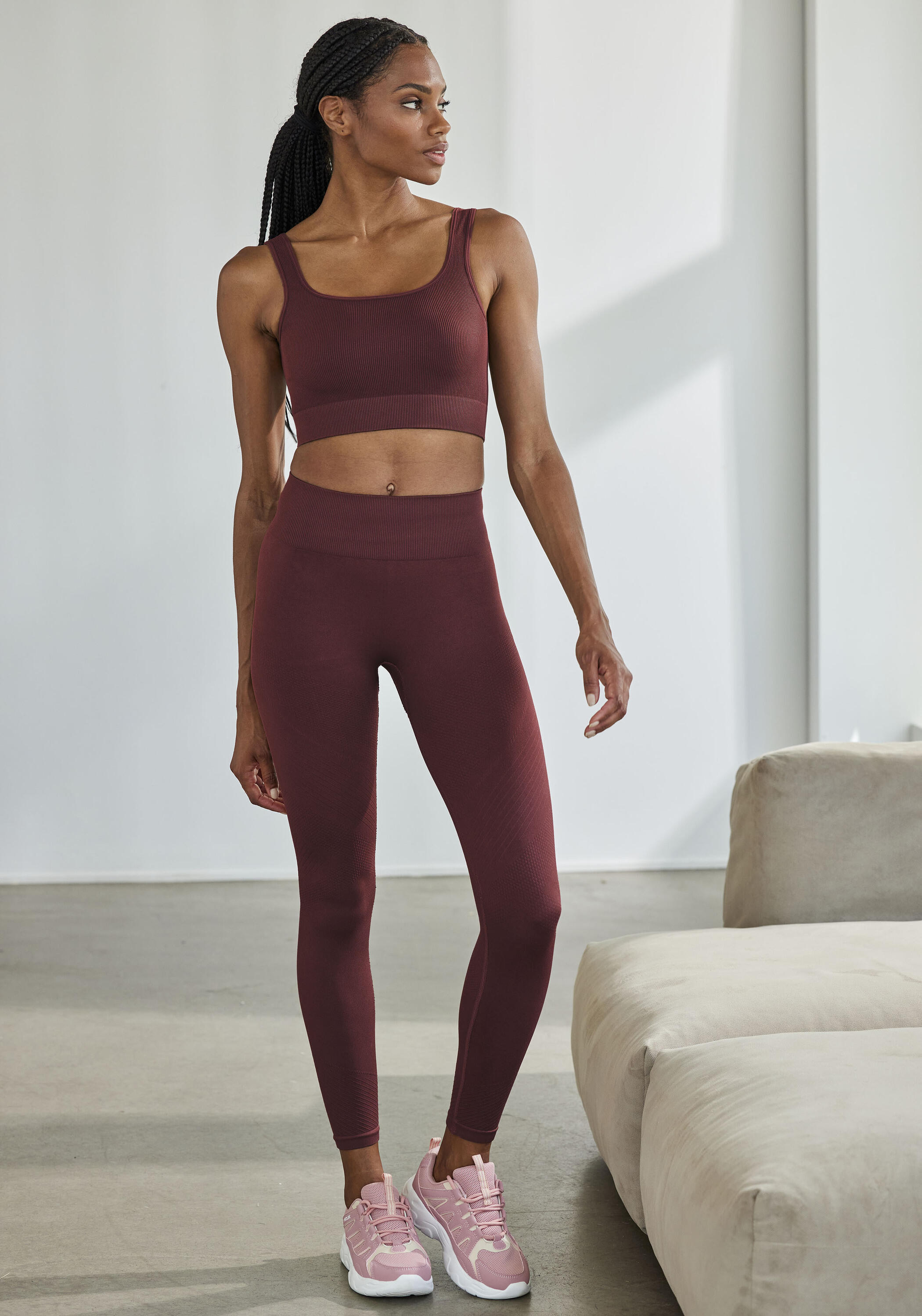 Damen Seamless Leggings 4/7