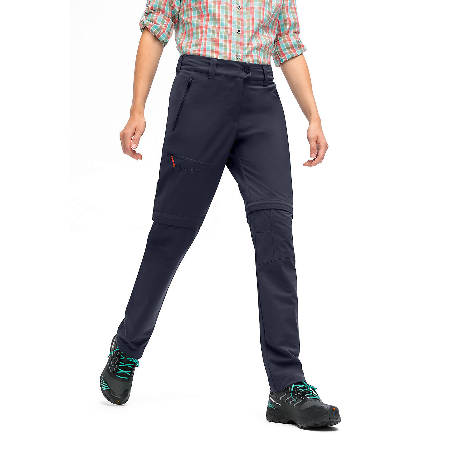 Pantalón de senderismo con cremallera mujer Maier Sports Nata 2 3/7