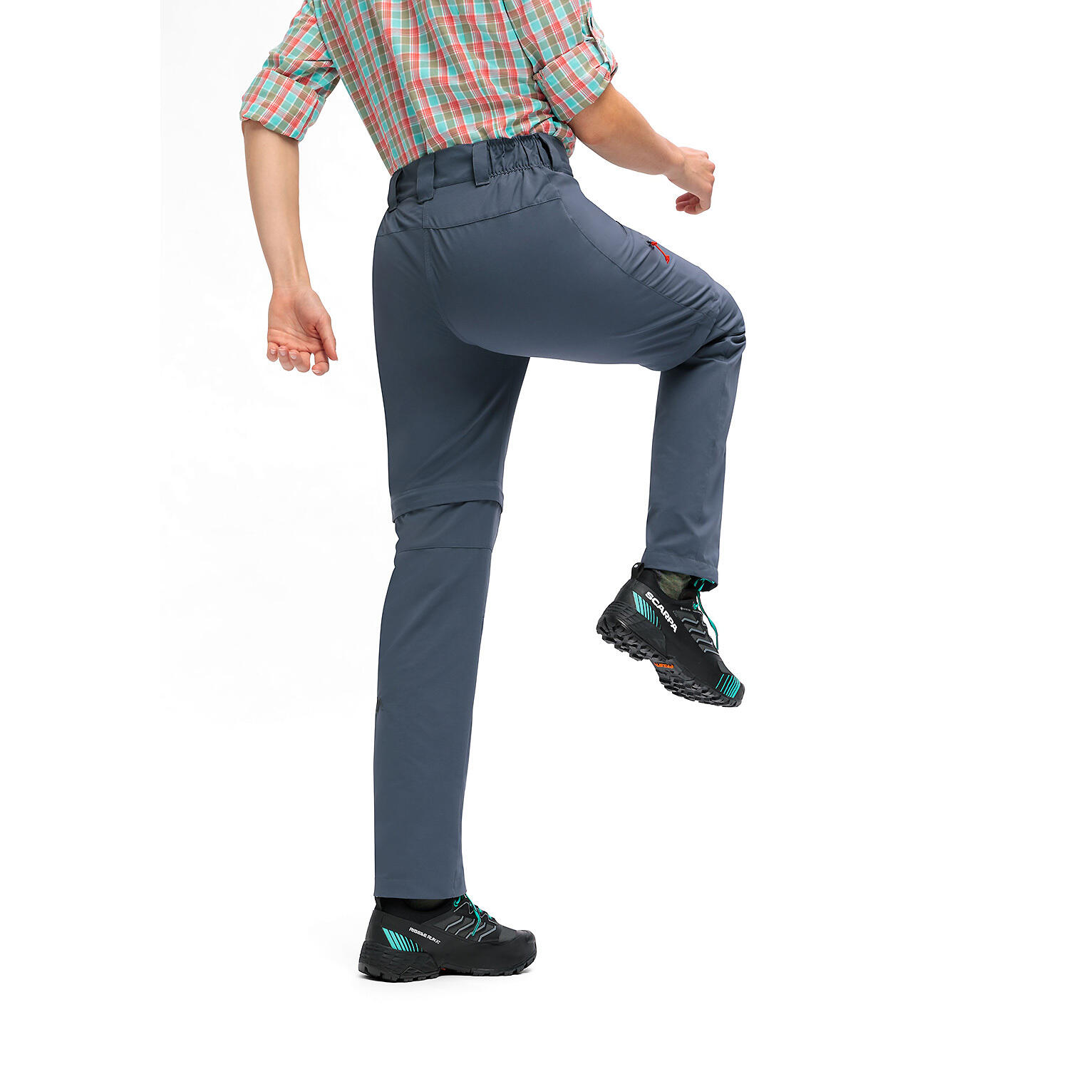 Pantalón de senderismo con cremallera mujer Maier Sports Nata 2 4/7