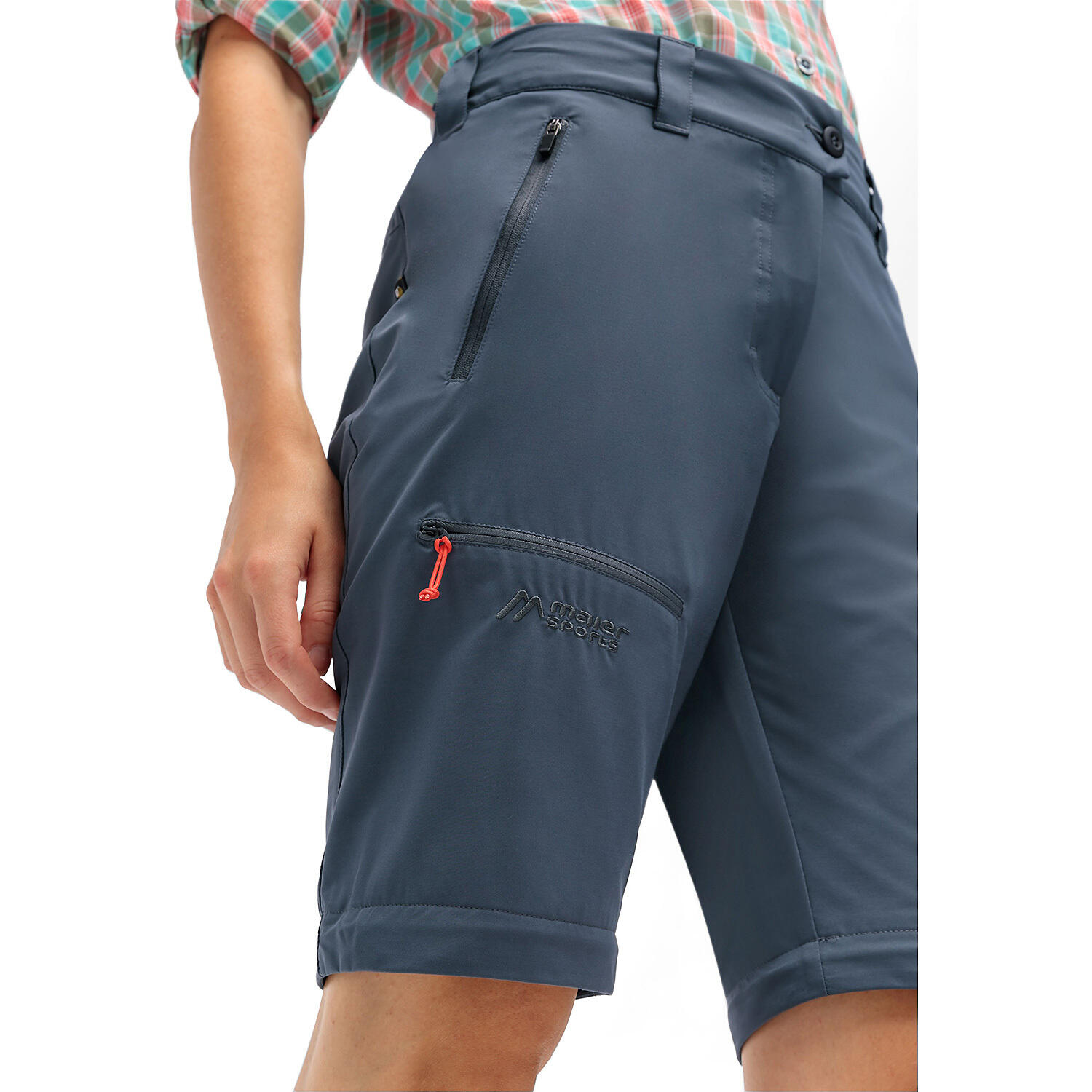 Pantalón de senderismo con cremallera mujer Maier Sports Nata 2 6/7