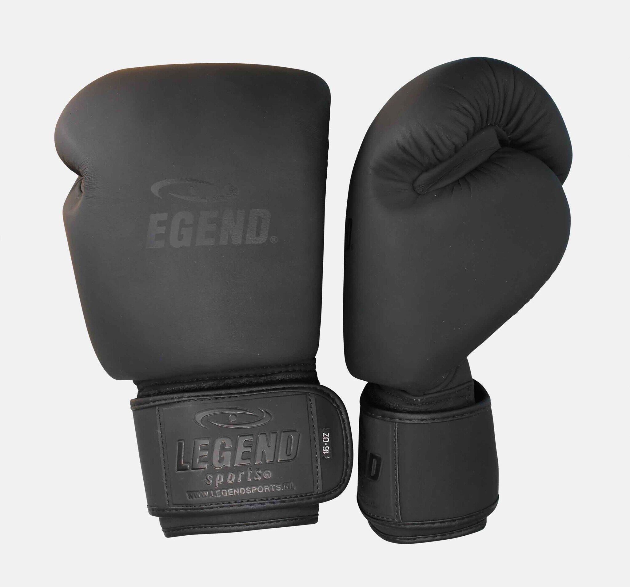 Bokshandschoenen IRONCLAD PRO Leder dames/heren Mat Zwart 5/5