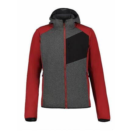 Icepeak Danfort Hybrid-Softshelljacke für Herren mit Kapuze