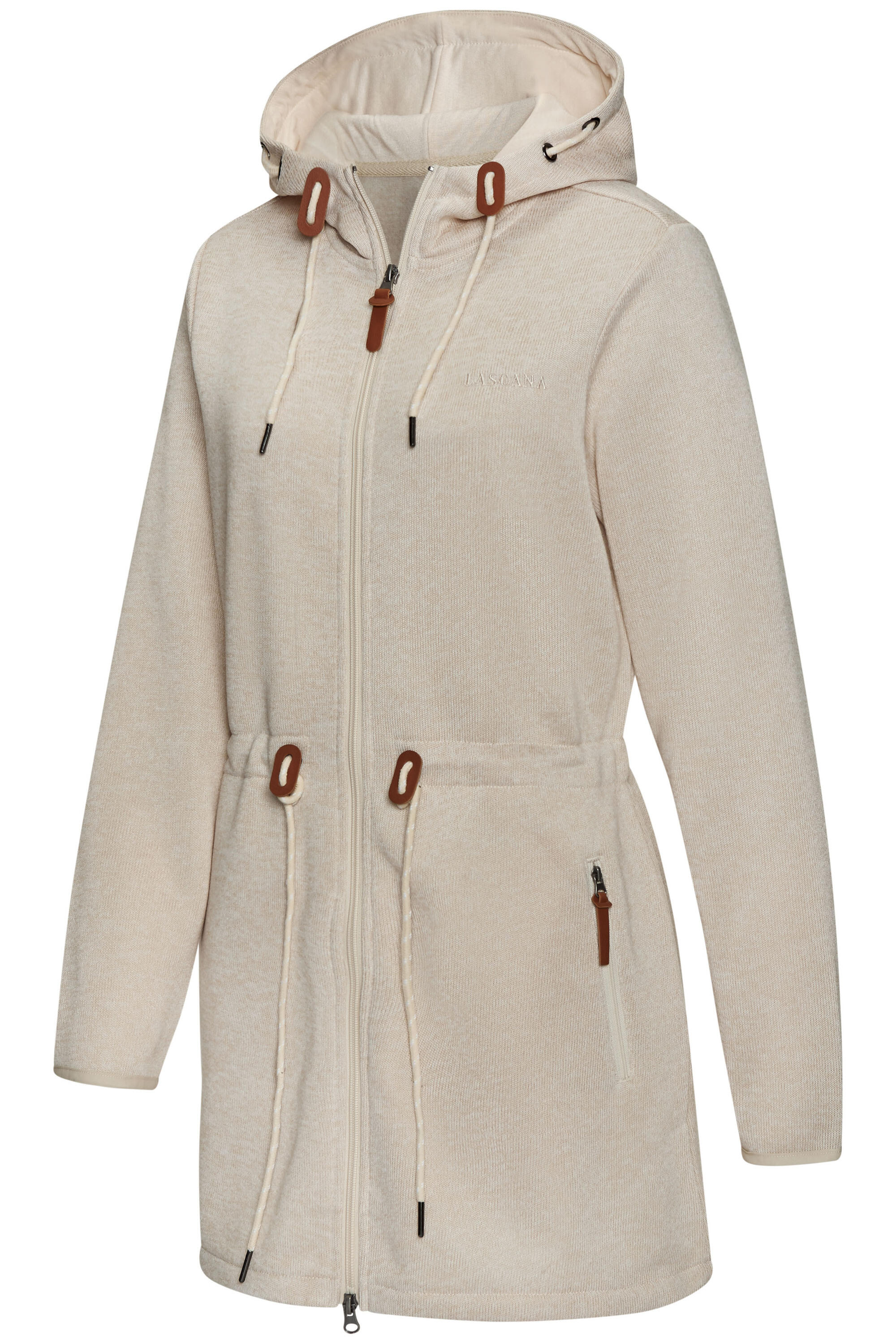 Damen Strickfleecejacke 5/7